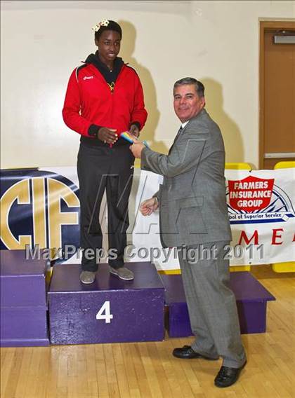 Thumbnail 2 in CIF State Girls Wrestling Championships (Awards) photogallery.