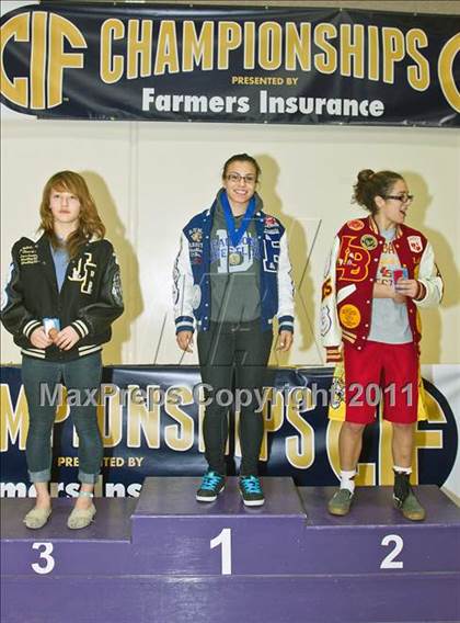 Thumbnail 3 in CIF State Girls Wrestling Championships (Awards) photogallery.