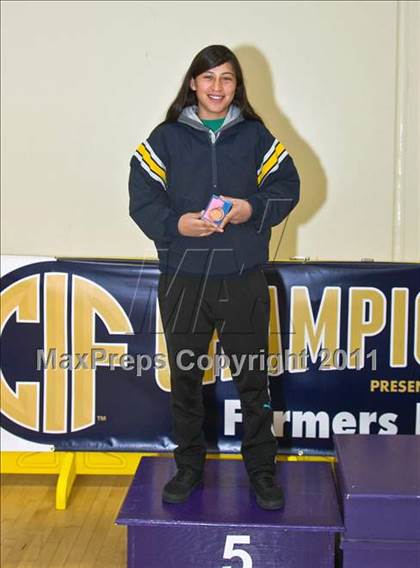 Thumbnail 2 in CIF State Girls Wrestling Championships (Awards) photogallery.