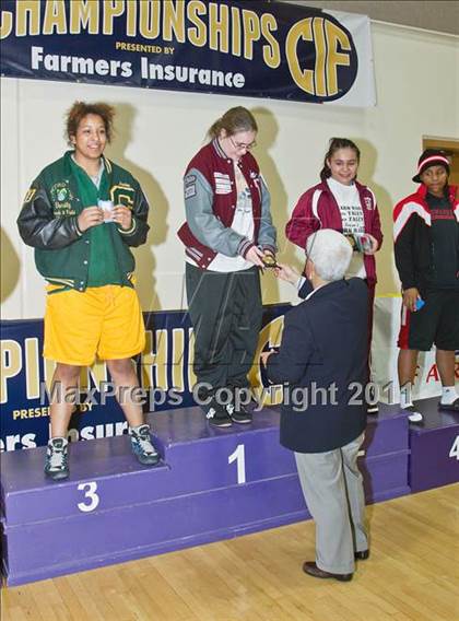 Thumbnail 1 in CIF State Girls Wrestling Championships (Awards) photogallery.