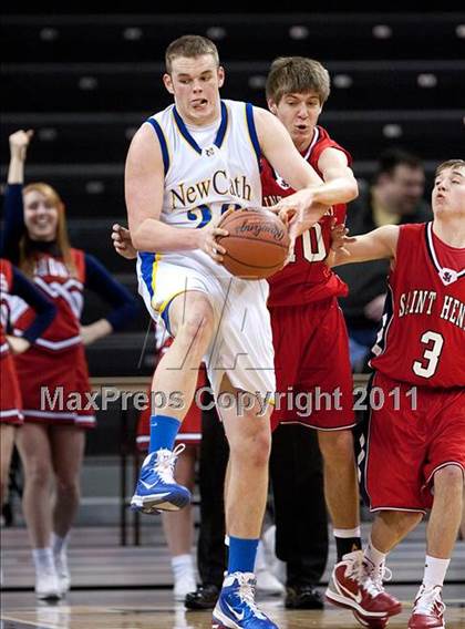 Thumbnail 1 in St. Henry vs. Newport Central Catholic (KHSAA Ninth Region Quarterfinals) photogallery.