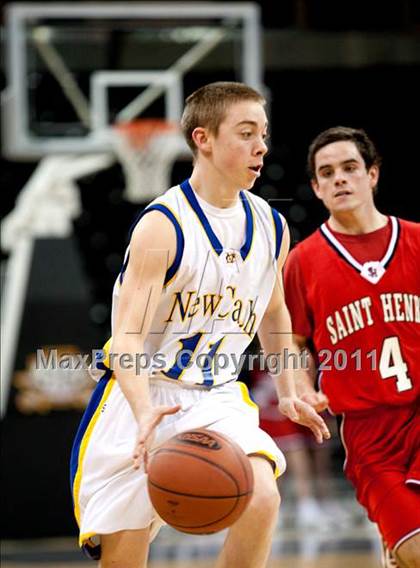 Thumbnail 1 in St. Henry vs. Newport Central Catholic (KHSAA Ninth Region Quarterfinals) photogallery.