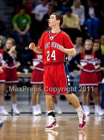 Thumbnail 1 in St. Henry vs. Newport Central Catholic (KHSAA Ninth Region Quarterfinals) photogallery.