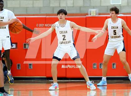 Thumbnail 3 in Crean Lutheran vs. JSerra Catholic (Mater Dei Extravaganza) photogallery.