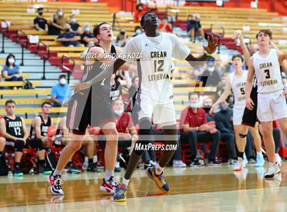 Thumbnail 2 in Crean Lutheran vs. JSerra Catholic (Mater Dei Extravaganza) photogallery.