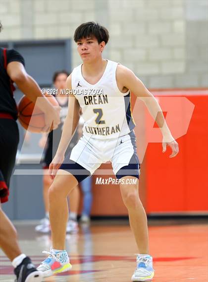 Thumbnail 2 in Crean Lutheran vs. JSerra Catholic (Mater Dei Extravaganza) photogallery.