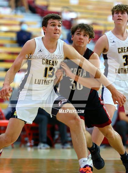 Thumbnail 3 in Crean Lutheran vs. JSerra Catholic (Mater Dei Extravaganza) photogallery.