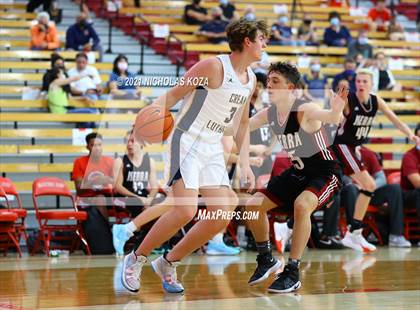 Thumbnail 1 in Crean Lutheran vs. JSerra Catholic (Mater Dei Extravaganza) photogallery.