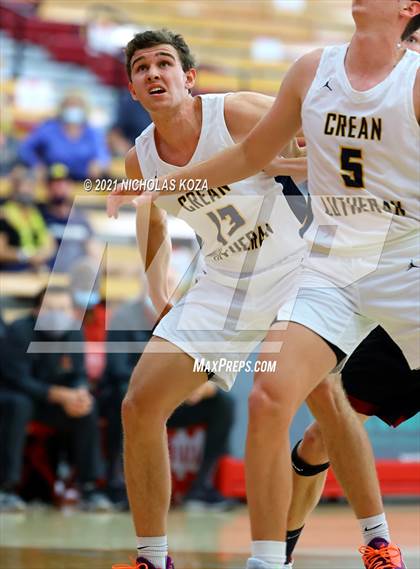 Thumbnail 1 in Crean Lutheran vs. JSerra Catholic (Mater Dei Extravaganza) photogallery.