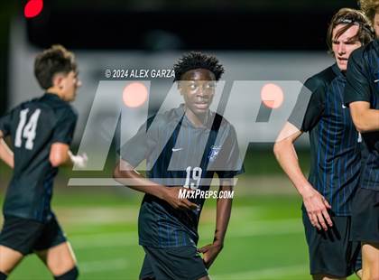 Thumbnail 1 in Midlothian vs. Baytown Goose Creek Memorial (UIL 5A Soccer Semifinals) photogallery.