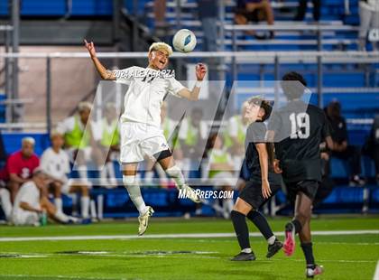 Thumbnail 2 in Midlothian vs. Baytown Goose Creek Memorial (UIL 5A Soccer Semifinals) photogallery.