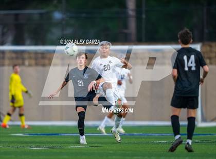 Thumbnail 2 in Midlothian vs. Baytown Goose Creek Memorial (UIL 5A Soccer Semifinals) photogallery.