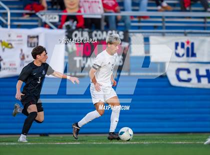 Thumbnail 2 in Midlothian vs. Baytown Goose Creek Memorial (UIL 5A Soccer Semifinals) photogallery.