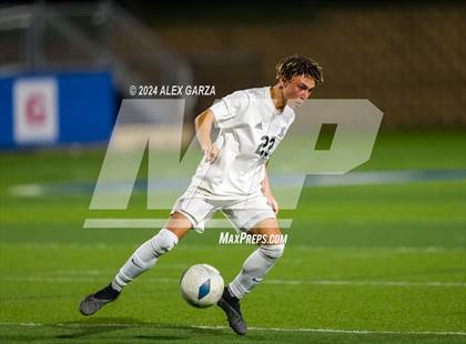Thumbnail 3 in Midlothian vs. Baytown Goose Creek Memorial (UIL 5A Soccer Semifinals) photogallery.