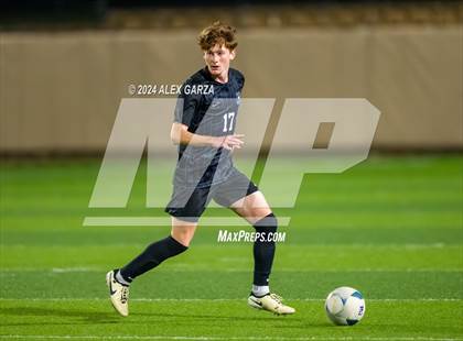 Thumbnail 3 in Midlothian vs. Baytown Goose Creek Memorial (UIL 5A Soccer Semifinals) photogallery.