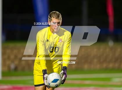 Thumbnail 2 in Midlothian vs. Baytown Goose Creek Memorial (UIL 5A Soccer Semifinals) photogallery.