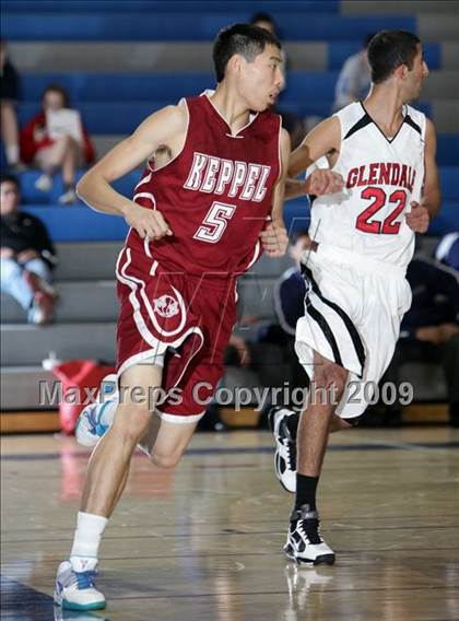 Thumbnail 2 in Glendale vs. Keppel (Burbank Tip-Off Classic) photogallery.