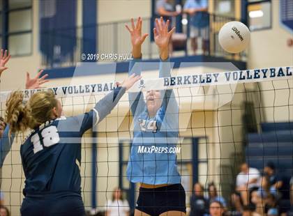 Thumbnail 2 in Berkeley Prep VS Academy of Holy Names (Berkeley Premier Tournament) photogallery.