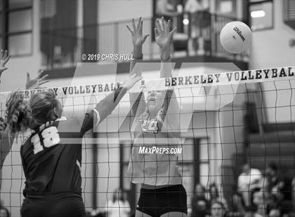 Thumbnail 1 in Berkeley Prep VS Academy of Holy Names (Berkeley Premier Tournament) photogallery.