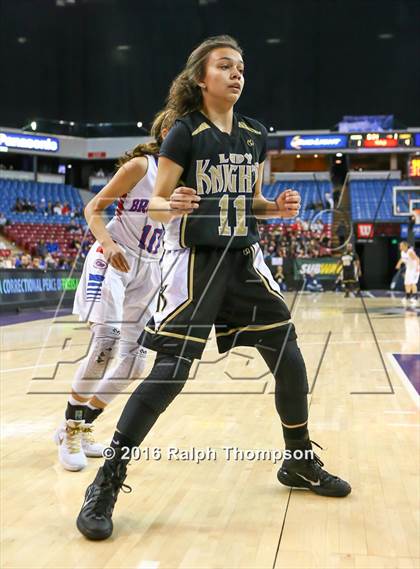 Thumbnail 1 in Rio Linda vs. Christian Brothers (CIF SJS D3 Final) photogallery.