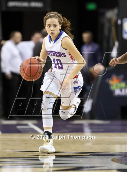 Thumbnail 1 in Rio Linda vs. Christian Brothers (CIF SJS D3 Final) photogallery.