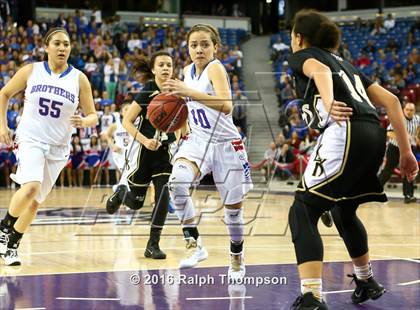 Thumbnail 1 in Rio Linda vs. Christian Brothers (CIF SJS D3 Final) photogallery.