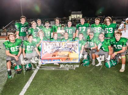 Thumbnail 2 in Round Valley vs. Thatcher (AIA 2A Final Award Photos) photogallery.