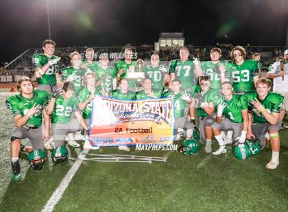 Thumbnail 3 in Round Valley vs. Thatcher (AIA 2A Final Award Photos) photogallery.
