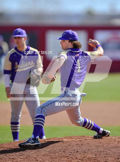 Thumbnail 3 in Weatherford Christian vs Alvarado (Mineral Wells Classic) photogallery.