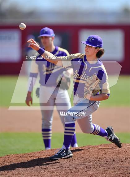 Thumbnail 1 in Weatherford Christian vs Alvarado (Mineral Wells Classic) photogallery.
