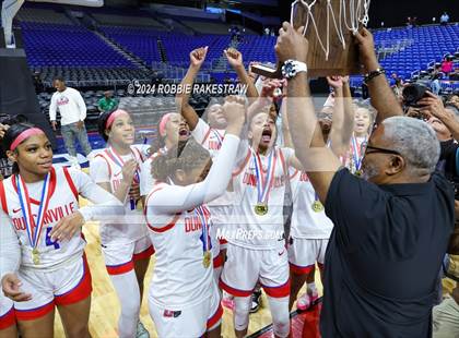Thumbnail 1 in Duncanville vs. South Grand Prairie (UIL 6A Basketball Final Medal Ceremony) photogallery.