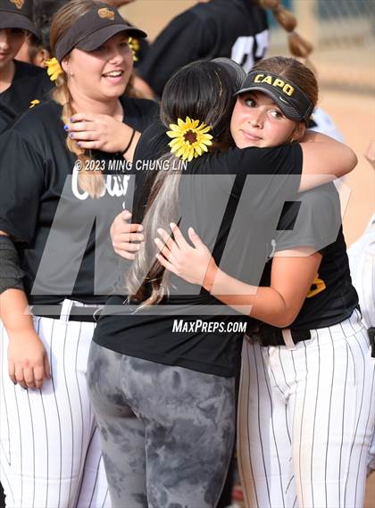 Thumbnail 2 in Santiago vs. Capistrano Valley (CIF SS D3 Final) photogallery.