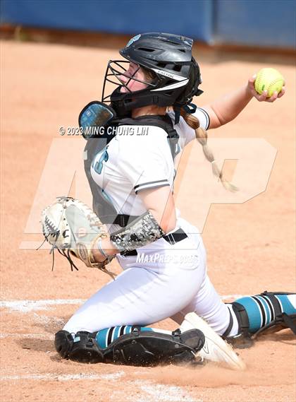 Thumbnail 2 in Santiago vs. Capistrano Valley (CIF SS D3 Final) photogallery.