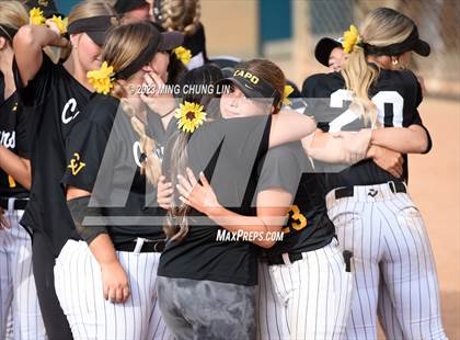 Thumbnail 3 in Santiago vs. Capistrano Valley (CIF SS D3 Final) photogallery.