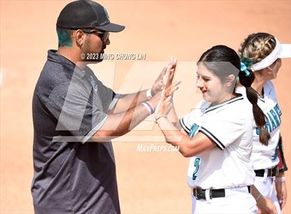 Thumbnail 1 in Santiago vs. Capistrano Valley (CIF SS D3 Final) photogallery.