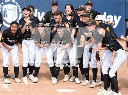 Thumbnail 3 in Santiago vs. Capistrano Valley (CIF SS D3 Final) photogallery.