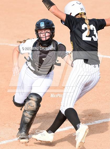 Thumbnail 2 in Santiago vs. Capistrano Valley (CIF SS D3 Final) photogallery.