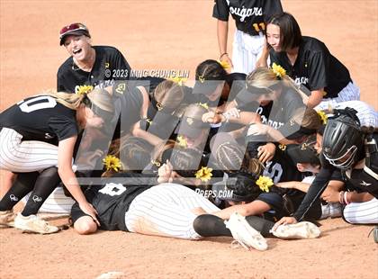 Thumbnail 1 in Santiago vs. Capistrano Valley (CIF SS D3 Final) photogallery.