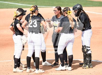 Thumbnail 2 in Santiago vs. Capistrano Valley (CIF SS D3 Final) photogallery.