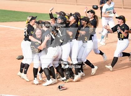 Thumbnail 1 in Santiago vs. Capistrano Valley (CIF SS D3 Final) photogallery.