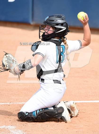 Thumbnail 2 in Santiago vs. Capistrano Valley (CIF SS D3 Final) photogallery.