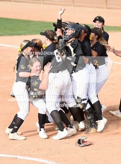 Thumbnail 2 in Santiago vs. Capistrano Valley (CIF SS D3 Final) photogallery.