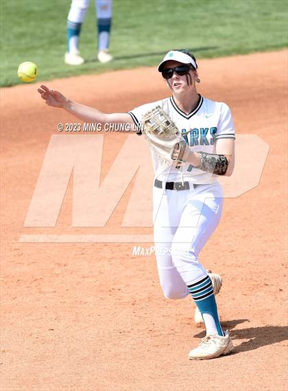 Thumbnail 2 in Santiago vs. Capistrano Valley (CIF SS D3 Final) photogallery.