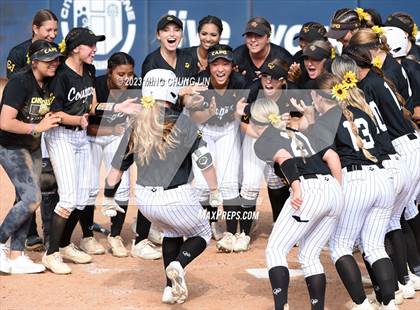 Thumbnail 2 in Santiago vs. Capistrano Valley (CIF SS D3 Final) photogallery.