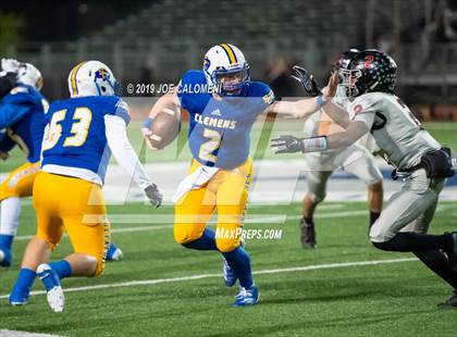 Thumbnail 2 in Clemens vs Bowie (UIL 6A Bi-District Playoff) photogallery.