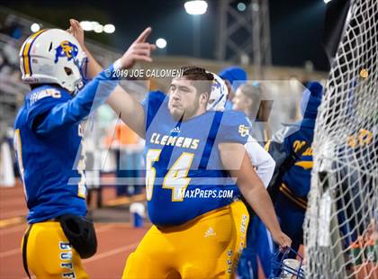 Thumbnail 3 in Clemens vs Bowie (UIL 6A Bi-District Playoff) photogallery.
