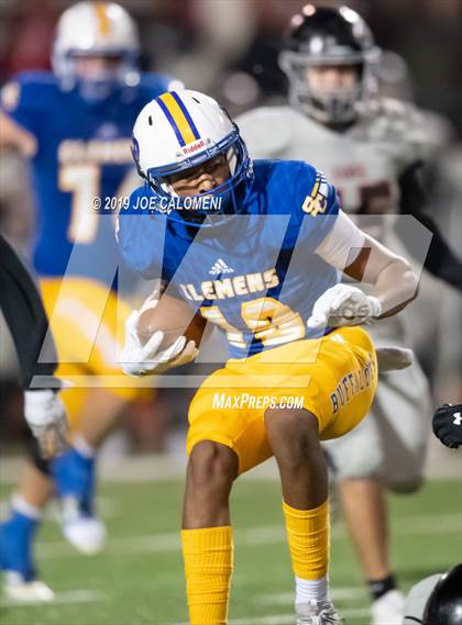 Thumbnail 1 in Clemens vs Bowie (UIL 6A Bi-District Playoff) photogallery.