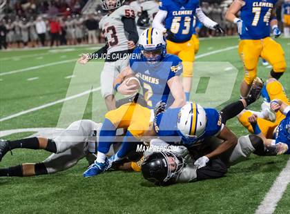 Thumbnail 1 in Clemens vs Bowie (UIL 6A Bi-District Playoff) photogallery.