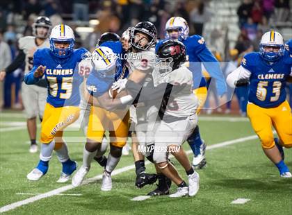 Thumbnail 3 in Clemens vs Bowie (UIL 6A Bi-District Playoff) photogallery.
