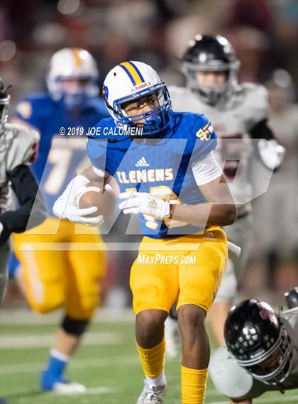 Thumbnail 3 in Clemens vs Bowie (UIL 6A Bi-District Playoff) photogallery.